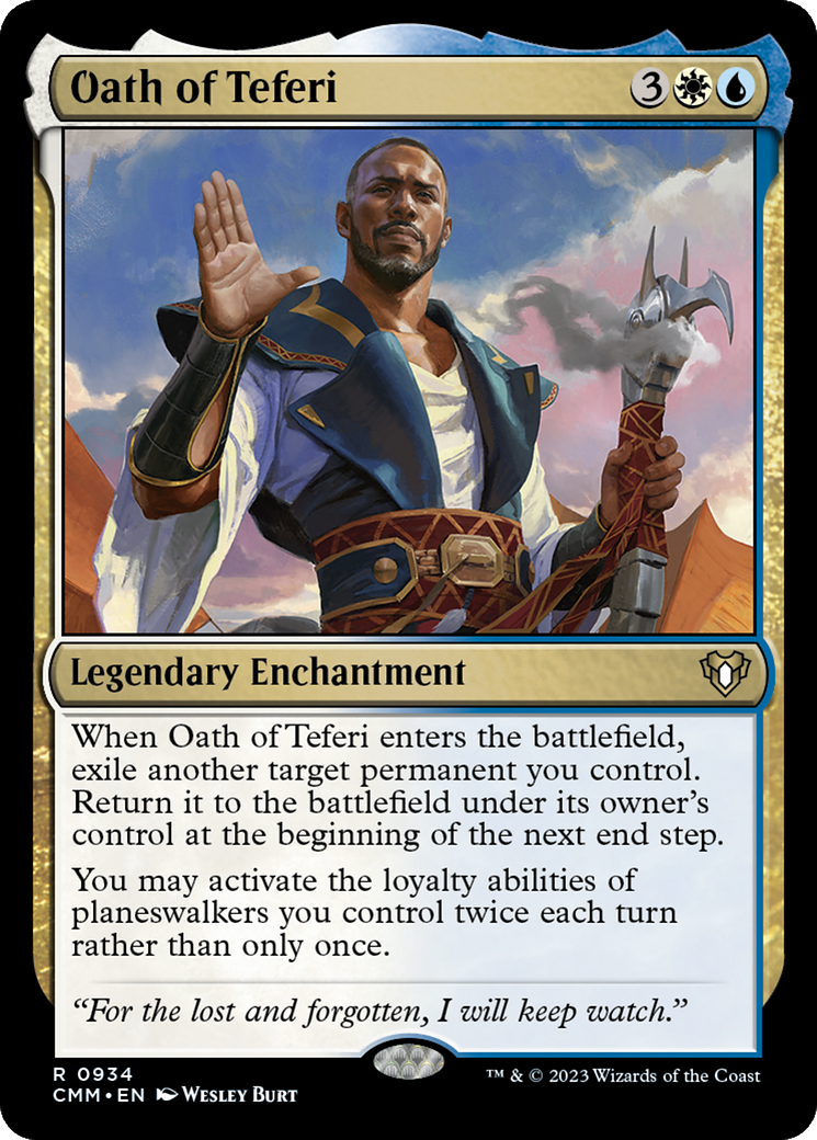 Oath of Teferi [Commander Masters] | North Game Den