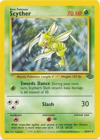 Scyther (26/64) [Jungle Unlimited] | North Game Den