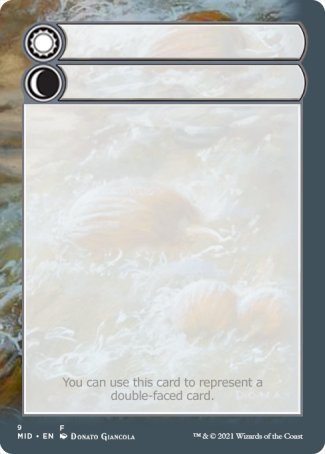 Helper Card (9/9) [Innistrad: Midnight Hunt Tokens] | North Game Den