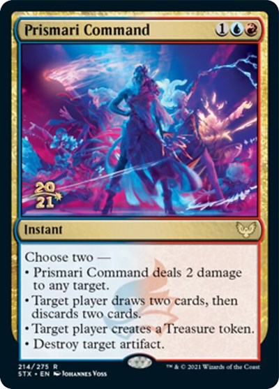 Prismari Command [Strixhaven: School of Mages Prerelease Promos] | North Game Den