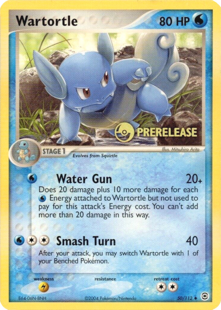 Wartortle (50/112) (Prerelease) [EX: FireRed & LeafGreen] | North Game Den