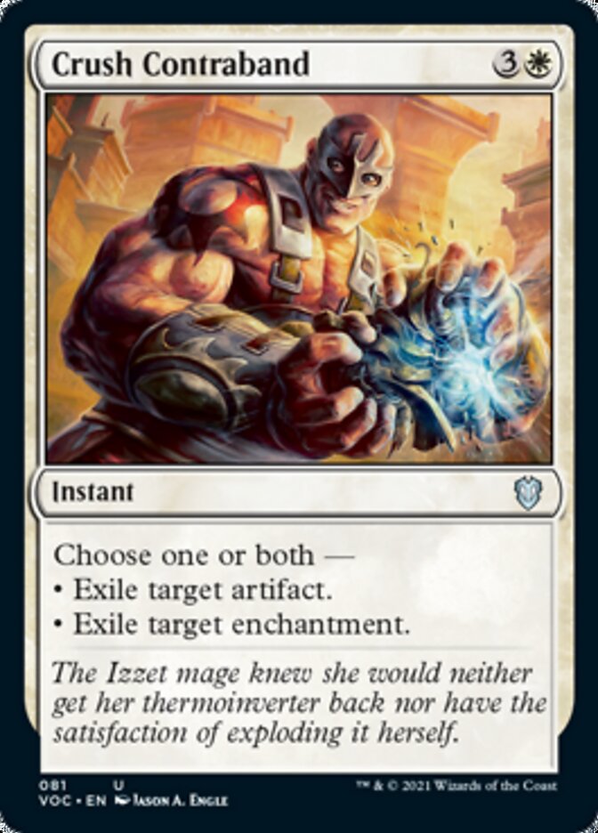 Crush Contraband [Innistrad: Crimson Vow Commander] | North Game Den