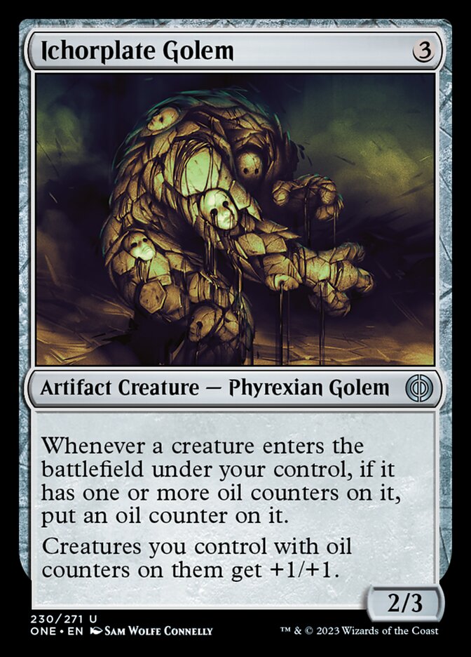 Ichorplate Golem [Phyrexia: All Will Be One] | North Game Den