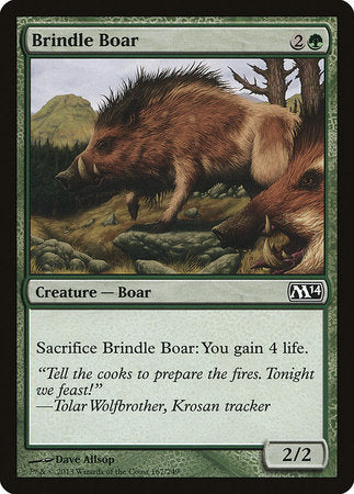 Brindle Boar [Magic 2014] | North Game Den