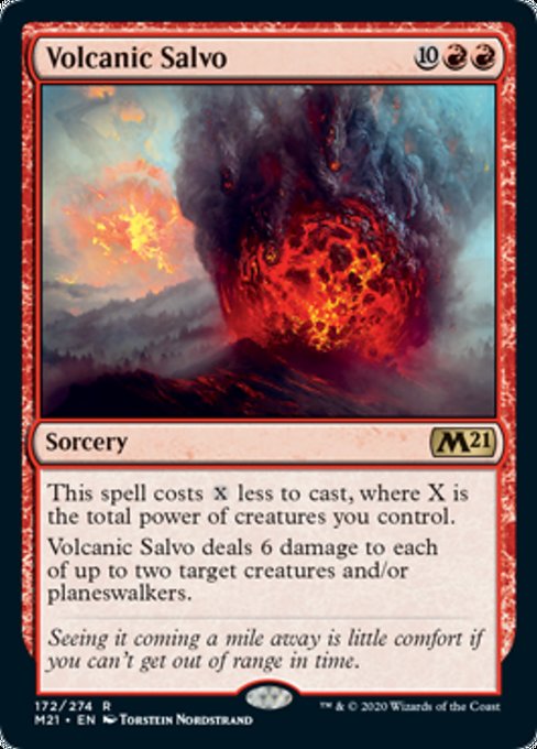 Volcanic Salvo [Core Set 2021] | North Game Den