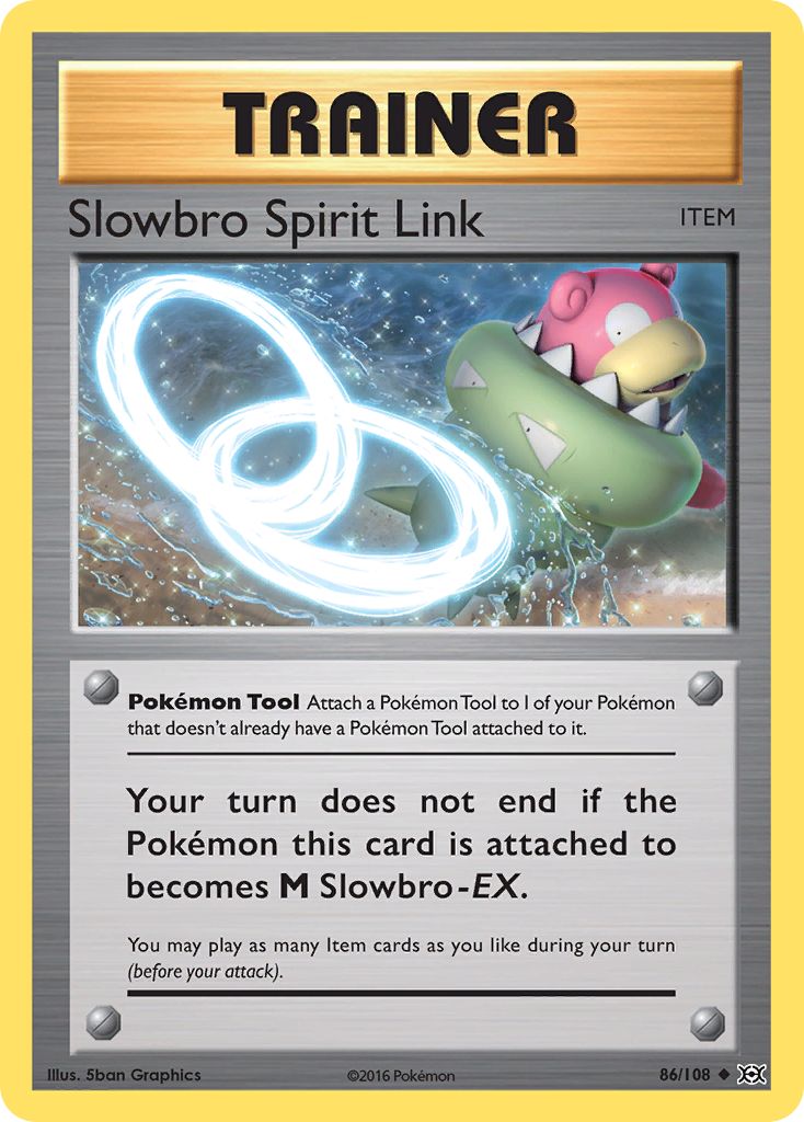 Slowbro Spirit Link (86/108) [XY: Evolutions] | North Game Den