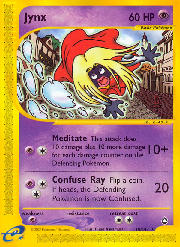 Jynx (18/147) [Aquapolis] | North Game Den