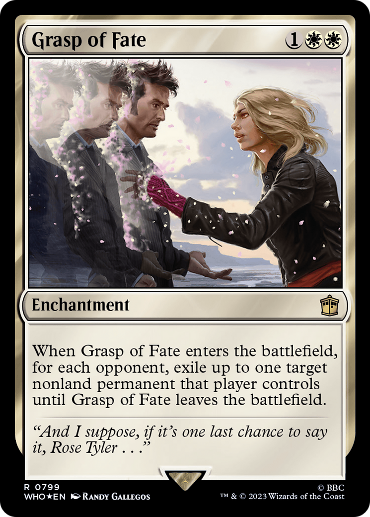 Grasp of Fate (Surge Foil) [Doctor Who] | North Game Den