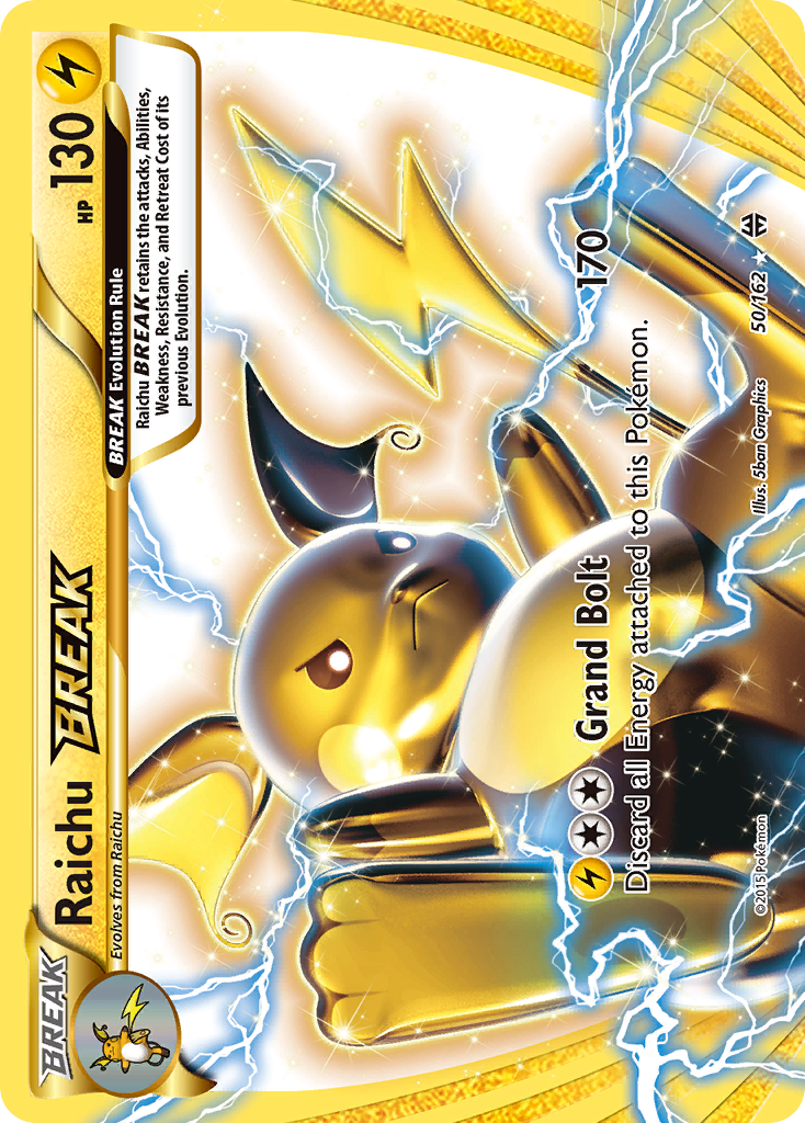 Raichu BREAK (50/162) [XY: BREAKthrough] | North Game Den