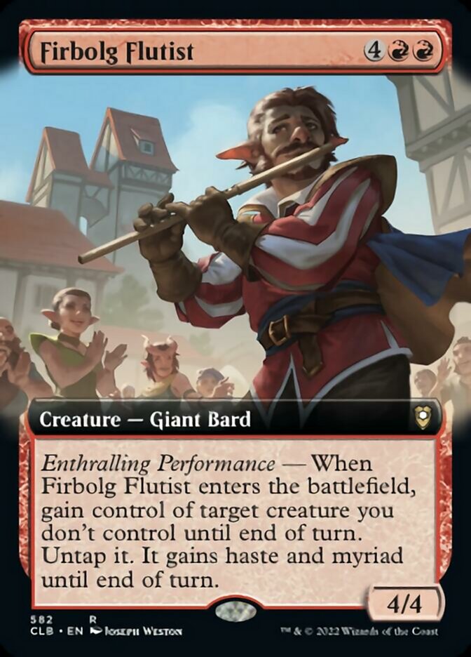 Firbolg Flutist (Extended Art) [Commander Legends: Battle for Baldur's Gate] | North Game Den