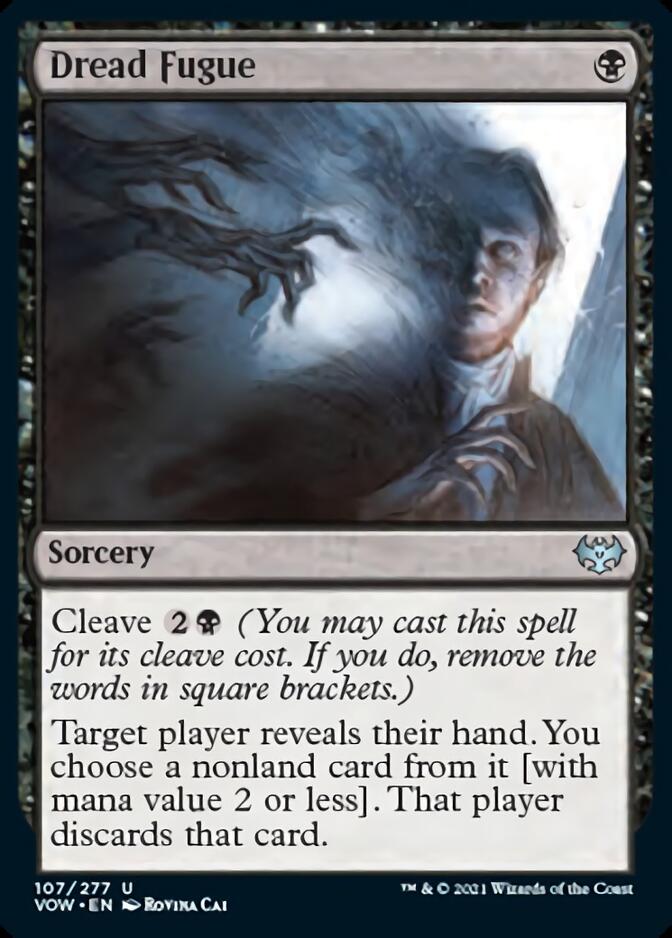 Dread Fugue [Innistrad: Crimson Vow] | North Game Den