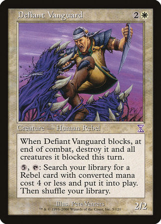 Defiant Vanguard [Time Spiral Timeshifted] | North Game Den