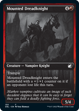 Mounted Dreadknight [Innistrad: Double Feature] | North Game Den