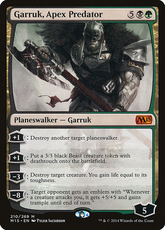 Garruk, Apex Predator [Magic 2015] | North Game Den