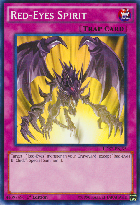 Red-Eyes Spirit [LDK2-ENJ35] Common | North Game Den