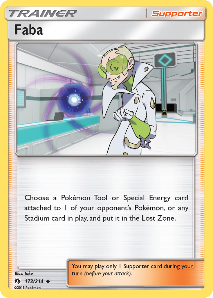 Faba (173/214) [Sun & Moon: Lost Thunder] | North Game Den