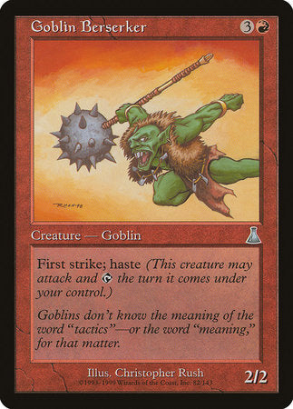 Goblin Berserker [Urza's Destiny] | North Game Den