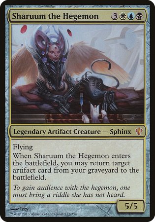 Sharuum the Hegemon (Commander 2013) [Commander 2013 Oversized] | North Game Den