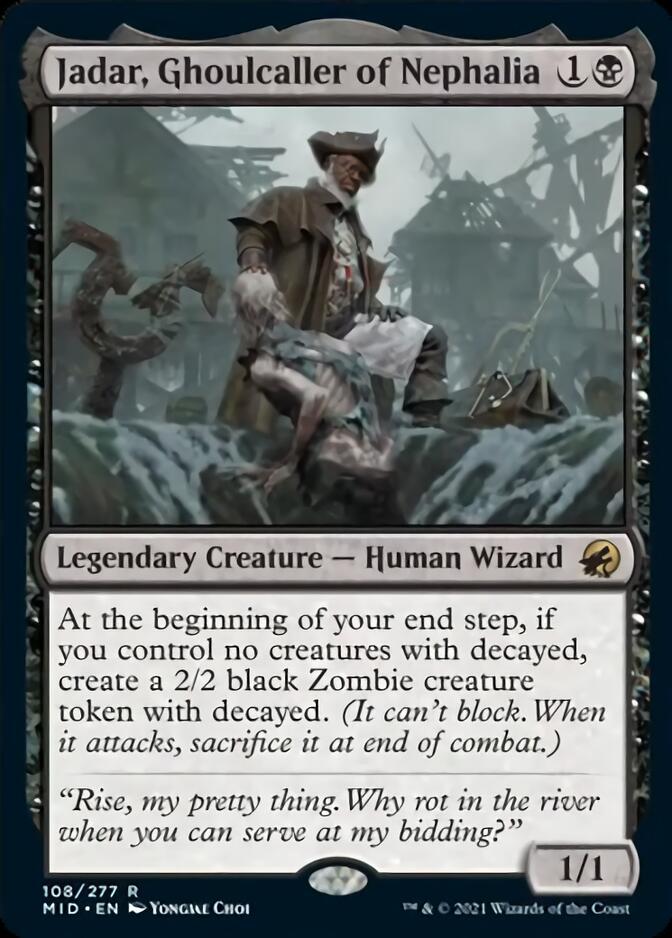 Jadar, Ghoulcaller of Nephalia [Innistrad: Midnight Hunt] | North Game Den