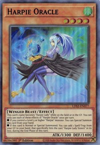 Harpie Oracle (Blue) [LDS2-EN077] Ultra Rare | North Game Den