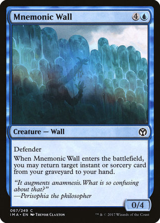 Mnemonic Wall [Iconic Masters] | North Game Den