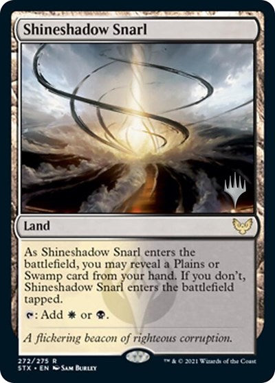 Shineshadow Snarl (Promo Pack) [Strixhaven: School of Mages Promos] | North Game Den