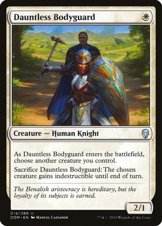 Dauntless Bodyguard [Dominaria] | North Game Den