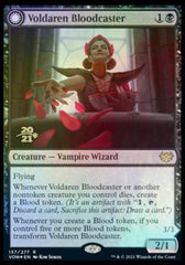 Voldaren Bloodcaster // Bloodbat Summoner [Innistrad: Crimson Vow Prerelease Promos] | North Game Den