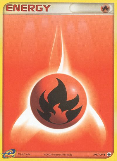 Fire Energy (108/109) [EX: Ruby & Sapphire] | North Game Den