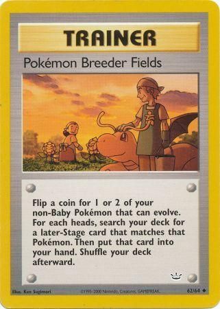 Pokemon Breeder Fields (62/64) [Neo Revelation Unlimited] | North Game Den