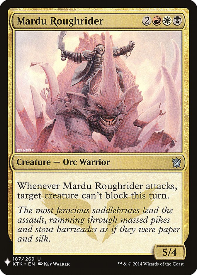 Mardu Roughrider [Mystery Booster] | North Game Den