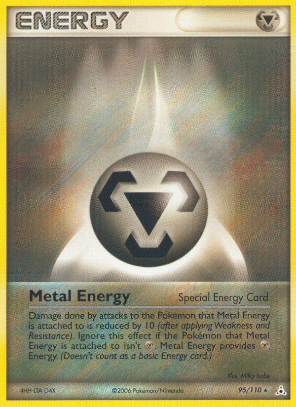 Metal Energy (95/110) [EX: Holon Phantoms] | North Game Den
