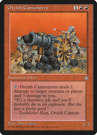 Orcish Cannoneers [Ice Age] | North Game Den