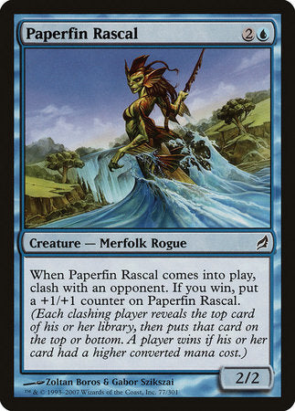 Paperfin Rascal [Lorwyn] | North Game Den