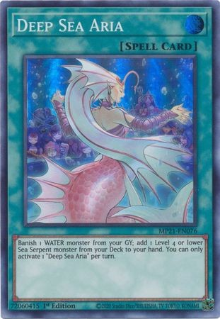 Deep Sea Aria [MP21-EN076] Super Rare | North Game Den