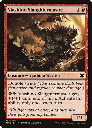 Viashino Slaughtermaster [Modern Masters 2015] | North Game Den