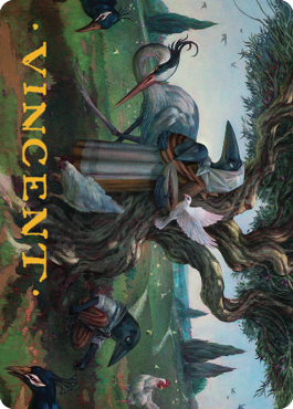 Kindred Discovery Art Card (Gold-Stamped Signature) [Commander Legends: Battle for Baldur's Gate Art Series] | North Game Den