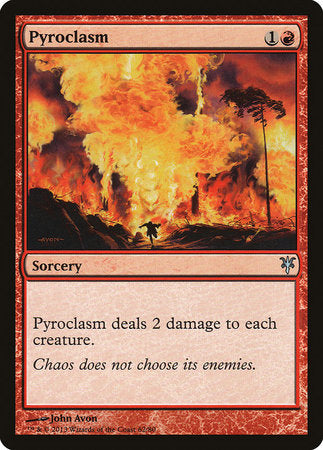 Pyroclasm [Duel Decks: Sorin vs. Tibalt] | North Game Den