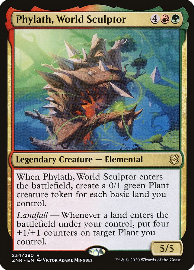 Phylath, World Sculptor [Zendikar Rising] | North Game Den