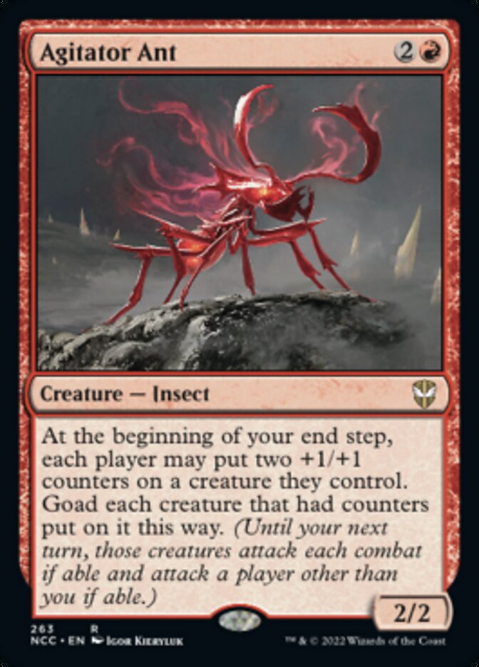 Agitator Ant [Streets of New Capenna Commander] | North Game Den