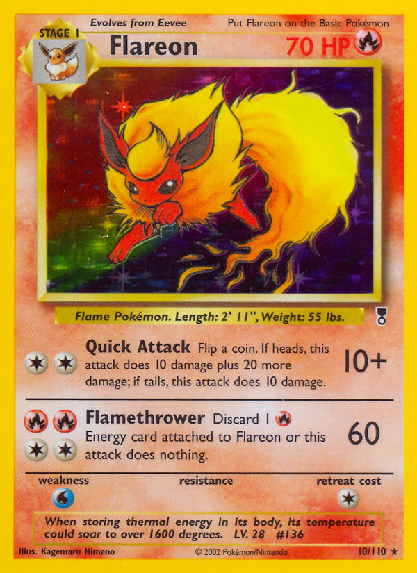 Flareon (10/110) [Legendary Collection] | North Game Den