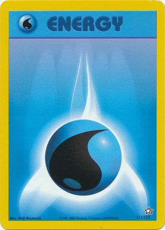 Water Energy (111/111) [Neo Genesis Unlimited] | North Game Den
