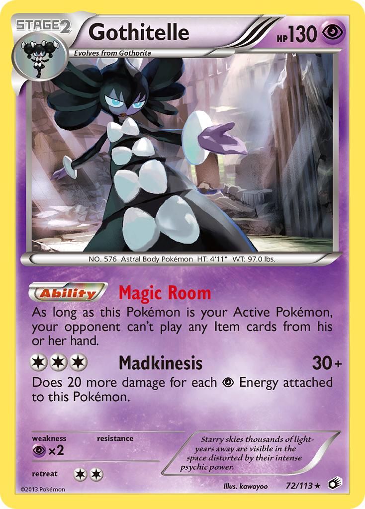 Gothitelle (72/113) [Black & White: Legendary Treasures] | North Game Den
