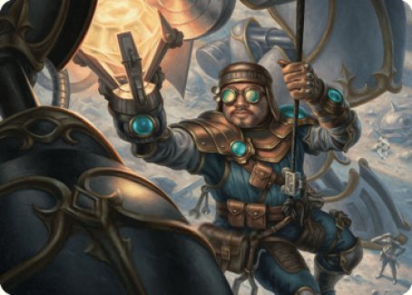 Powerstone Engineer Art Card [The Brothers' War Art Series] | North Game Den