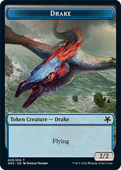 Soldier // Drake Double-Sided Token [Game Night: Free-for-All Tokens] | North Game Den