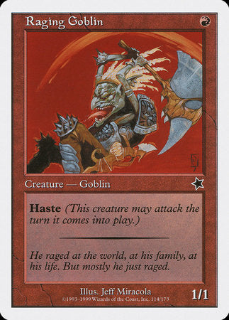 Raging Goblin [Starter 1999] | North Game Den