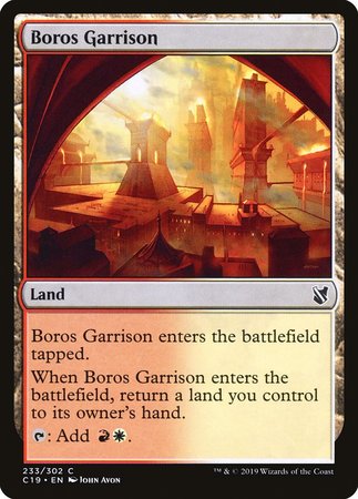 Boros Garrison [Commander 2019] | North Game Den