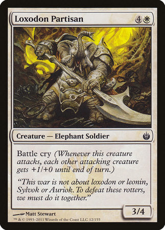Loxodon Partisan [Mirrodin Besieged] | North Game Den