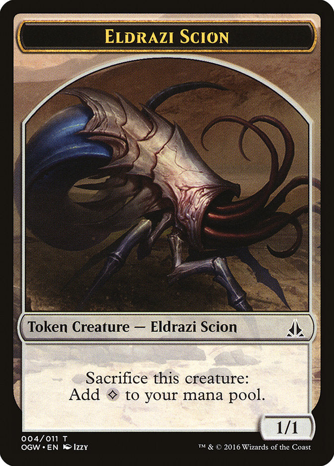 Eldrazi Scion (004/011) [Oath of the Gatewatch Tokens] | North Game Den