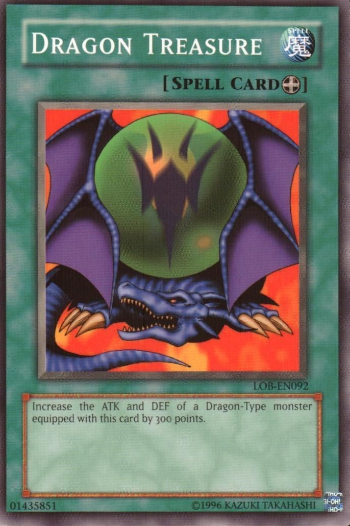 Dragon Treasure [LOB-EN092] Common | North Game Den